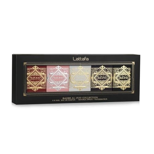 Lattafa Badee Al Oud Mini Collection 5 Pc Gift Set Pack of 1