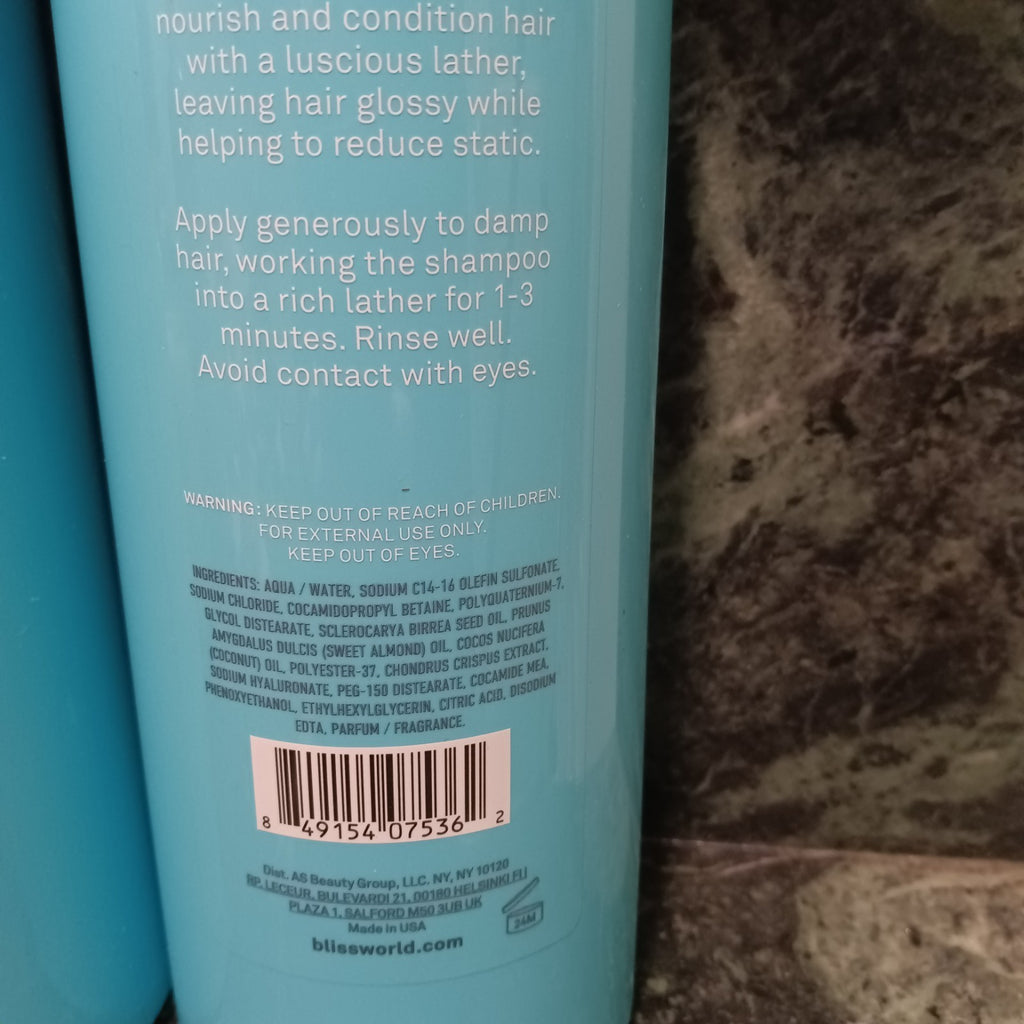 Bliss Cloud 9 Shampoo & Conditioner 32oz Jumbo