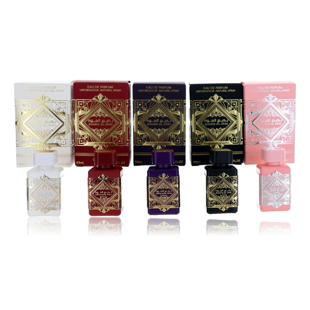 Lattafa Badee Al Oud Mini Collection 5 Pc Gift Set Pack of 1
