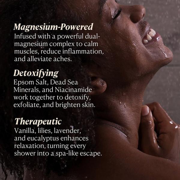 Nakery Magnesium Face & Body Wash.
200ml/ 6.76 Fl OZ.
