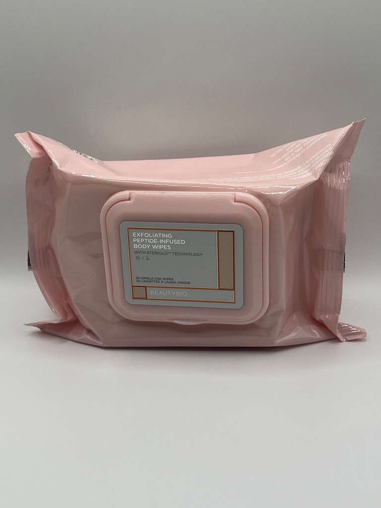 Beauty bio peptide body wipes 30ct