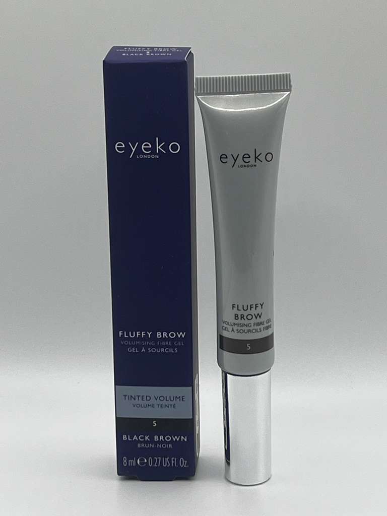 Eyeko Fluffy Brow Volumizing Fibre Gel (5) black brown