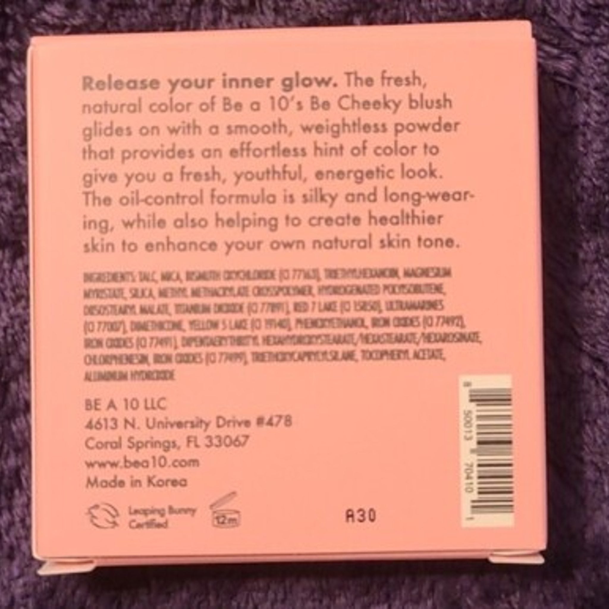 It's A 10 Be Cheeky Blush Be Lively Dusty Rose