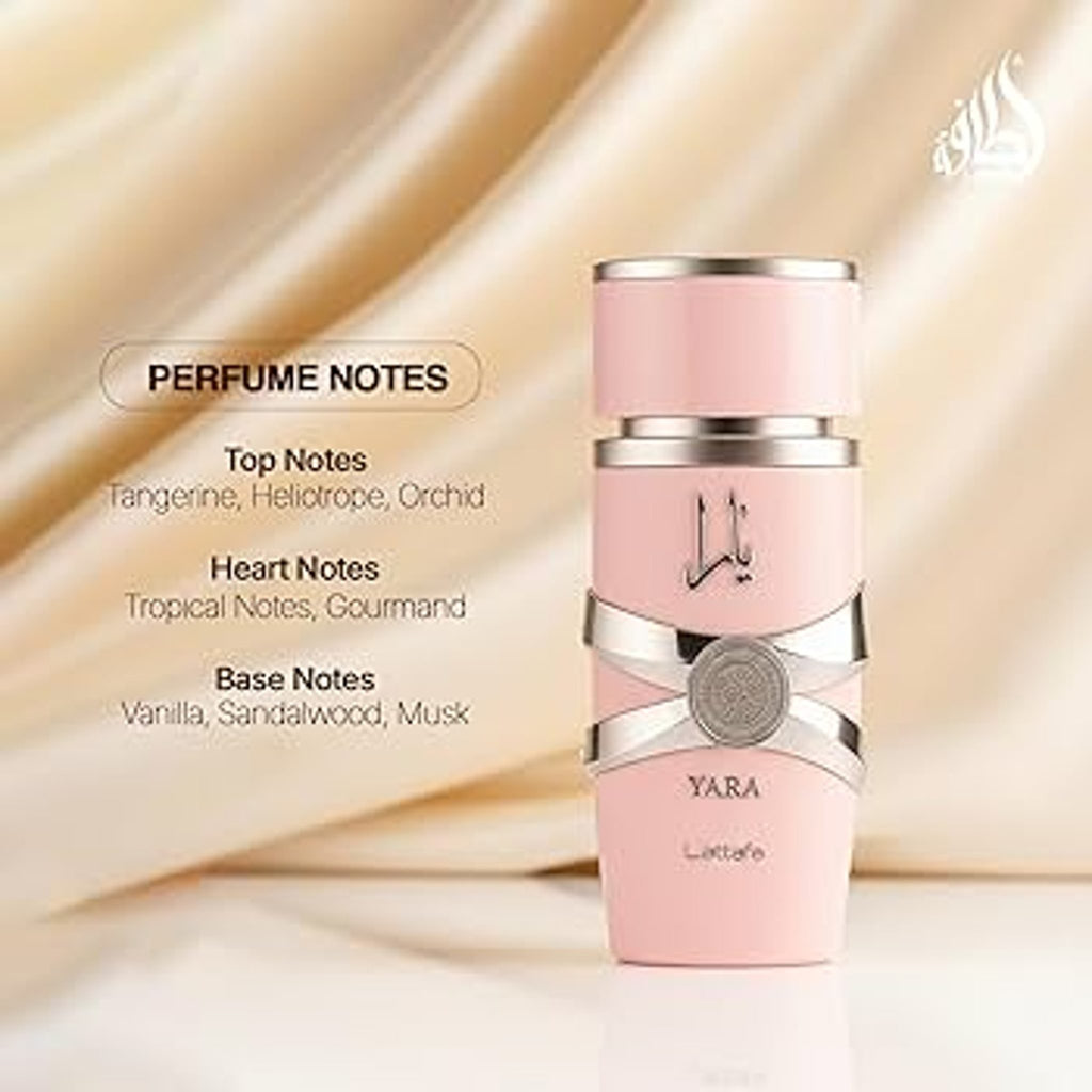 Lattafa Yara Women's Eau De Parfum 3.4 Oz