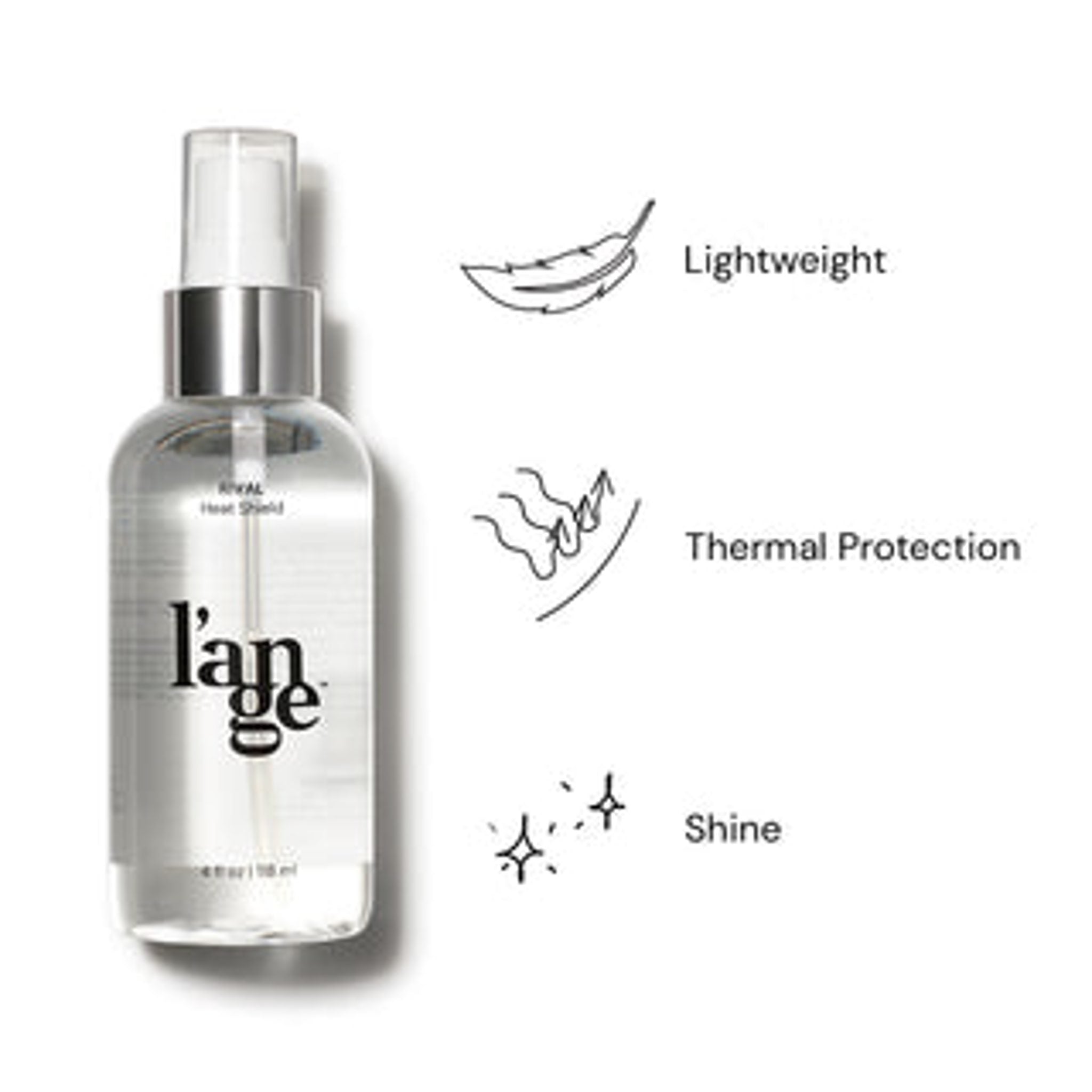 L'Ange Hair Rival Heat Shield Spray 4 oz Pack of 1